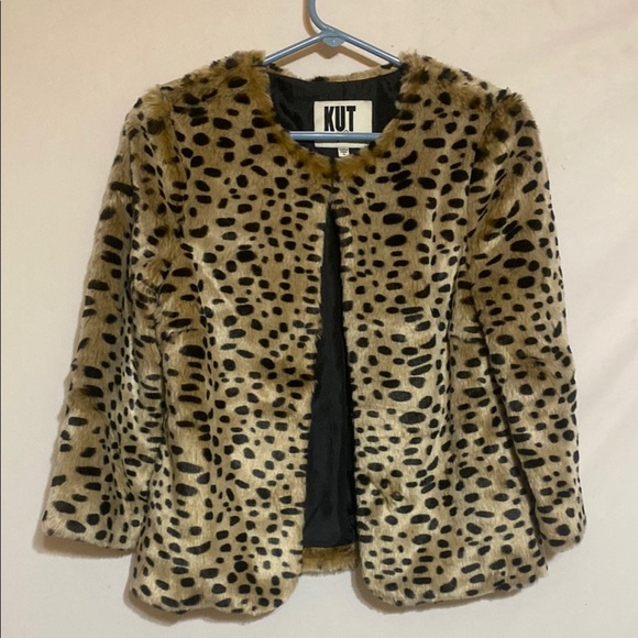 Kut from the Kloth Leopard Print Jacket - Picture 1 of 3